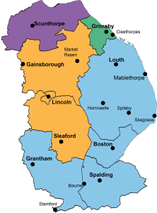 Greater Lincolnshire Vcs Areas Map – Lincolnshire Volunteering & Funding